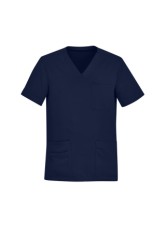 GoTafe Unisex Nursing Vneck Scrub Top with Emb 